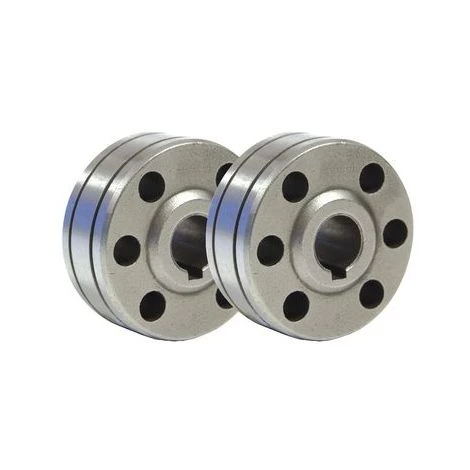 Lot De 2 Galets Acier Type B GYS 0.8/1mm 1 Lot De 2 Galets Acier Type B GYS 0.8/1mm