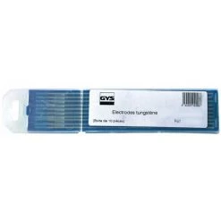 Gys - 10 Électrodes Tungstène WR2 L 150 Mm Ø 2 Mm Turquoise (AC/DC)