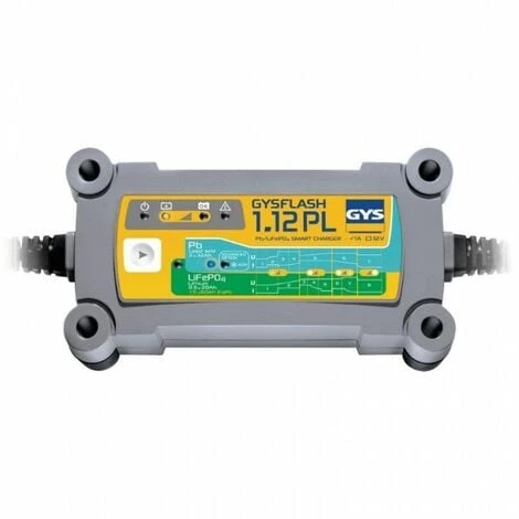 GYS Chargeur Batterie Plomb/lithium 12V GYSFLASH 1.12PL - 026902 1 GYS Chargeur Batterie Plomb/lithium 12V GYSFLASH 1.12PL - 026902