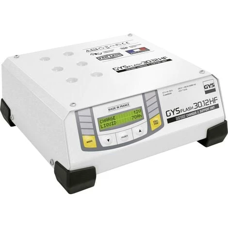GYS GYSFLASH 30.12 HF 029224 Chargeur Automatique 12 V 30 A 1 GYS GYSFLASH 30.12 HF 029224 Chargeur Automatique 12 V 30 A
