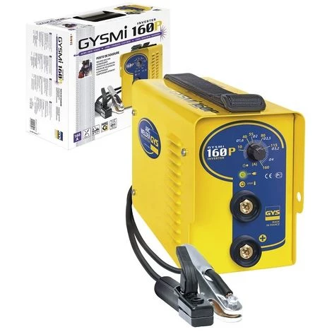 Poste à Souder GYS à L’électrode Inverter - GYSMI 160P - Livré En Valise Avec Câble De Masse Et Porte électrode - 030077 1 Poste à Souder GYS à L’électrode Inverter - GYSMI 160P - Livré En Valise Avec Câble De Masse Et Porte électrode - 030077
