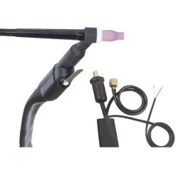 Torche TIG SR17L GYS (Lamelle) - Refroidissement Air - 4 M - Connexion 35/50 + Fiche 3pts (type DIN) - 044449