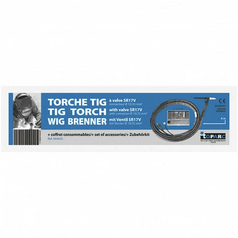 GYS Torche TIG Complète 4M 2 GYS Torche TIG Complète 4M – Image 2