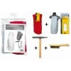GYS Kit Equipement Pro Du Soudeur : Tablier + Paire De Gants + Marteau + Brosse