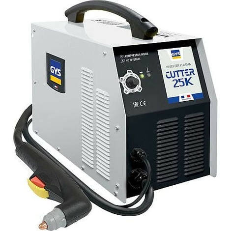 GYS Découpeur Plasma Type Plasma Cutter 25 K 230 V, Monophase 1 GYS Découpeur Plasma Type Plasma Cutter 25 K 230 V, Monophase