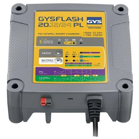 Chargeur De Batterie 12/24 Volts 15-300 Ah GYS 1 Chargeur De Batterie 12/24 Volts 15-300 Ah GYS