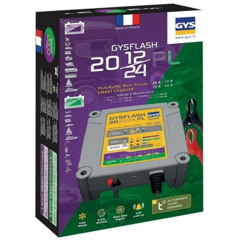 Chargeur De Batterie 12/24 Volts 15-300 Ah GYS 2 Chargeur De Batterie 12/24 Volts 15-300 Ah GYS – Image 2
