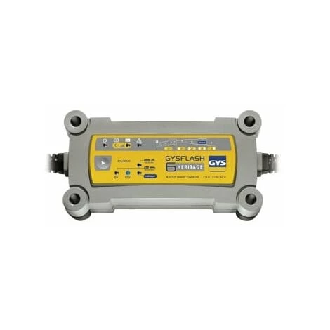 Gys - Chargeur De Batterie 6/12 V - GYSFLASH HERITAGE 6 A 1 Gys - Chargeur De Batterie 6/12 V - GYSFLASH HERITAGE 6 A