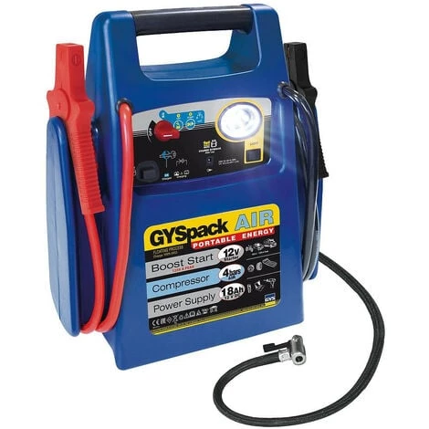 Gys - Démarreur Autonome 026322 GYSPACK AIR 12V 3en1 1 Gys - Démarreur Autonome 026322 GYSPACK AIR 12V 3en1