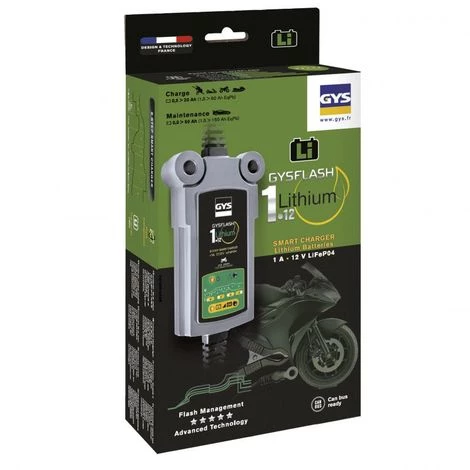Chargeur De Batterie GYSFLASH Lithium 1.12 Pour Batterie 12V De 0.5 à 20ah 029675 2 Chargeur De Batterie GYSFLASH Lithium 1.12 Pour Batterie 12V De 0.5 à 20ah 029675 – Image 2